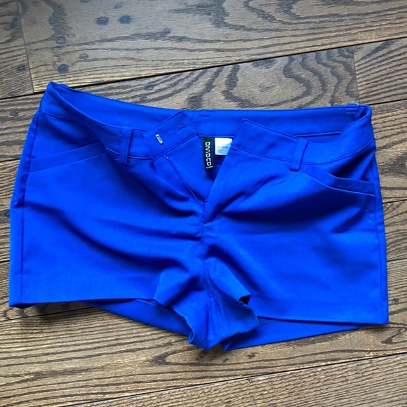 H&M Shorts Divided Hm Blue Front Pockets Shorts Poshmark